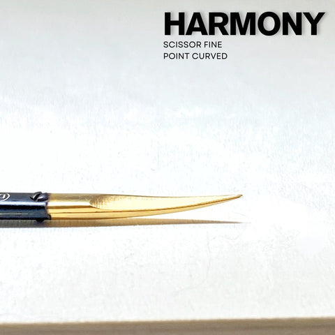 HARMONY Cuticle Scissors Curved - DK BEAUTY