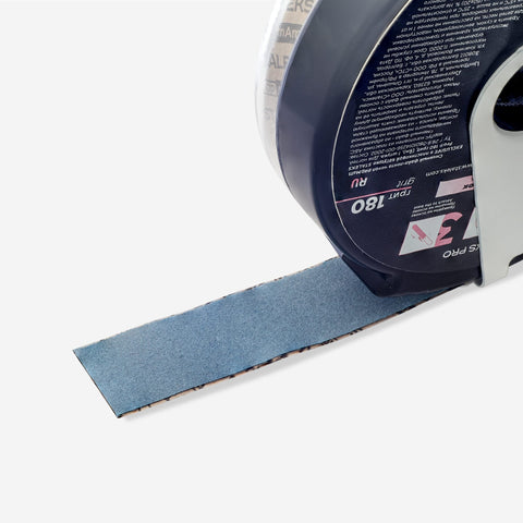 Disposable abrasive tape papmAm EXCLUSIVE in a plastic case