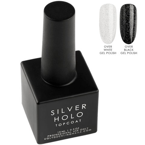 Ugly Duckling Holo Topcoat Silver - DK BEAUTY