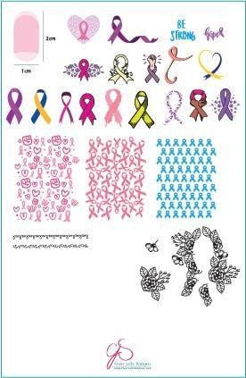 CJS - For a Cause Stamping Plate - DK BEAUTY