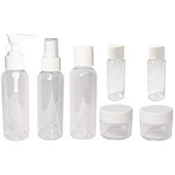 Burmax Travel Bottle Set (7 piece) - DK BEAUTY