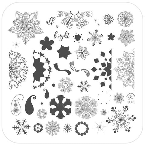 Clear Jelly Stamper - All is Bright - DK BEAUTY