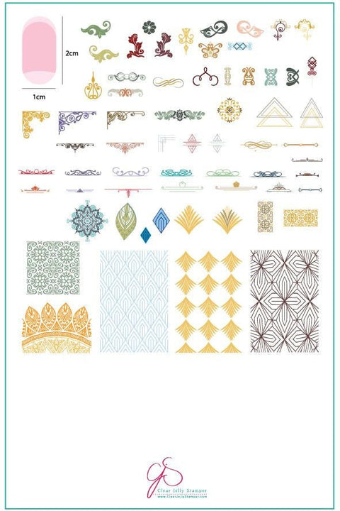 Clear Jelly Stamper - Delicate Deco - DK BEAUTY