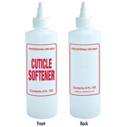Imprinted Bottle 8oz - Cuticle Softener - DK BEAUTY