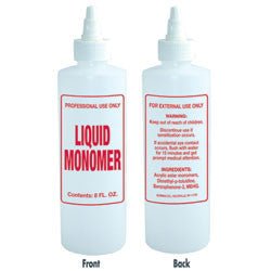 Liquid Monomer Bottle 8oz - DK BEAUTY