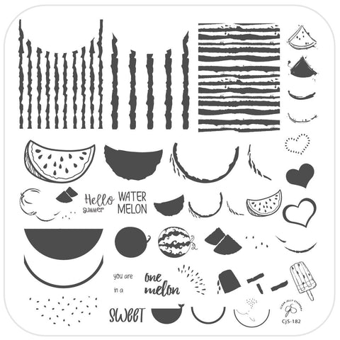 Clear Jelly Stamper One In a Melon - DK BEAUTY