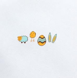 Clear Jelly Stamper - Easter 2 - DK BEAUTY