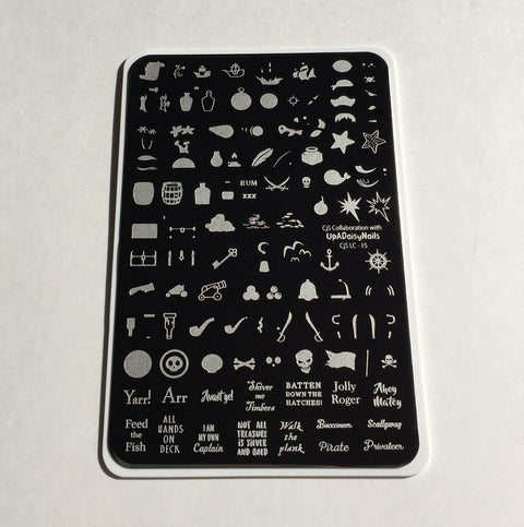 CJS - Ahoy Matey Large Plate - DK BEAUTY