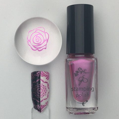 CJS I'm a Barbie Girl Stamping Colour - DK BEAUTY