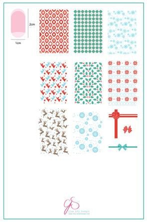 Clear Jelly Stamper - Pretty Paper Retro - DK BEAUTY