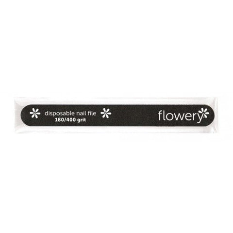Flowery Black Cushion D File 180/400 - DK BEAUTY