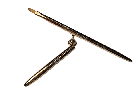 Fuzion Signature Series Gel Brush Oval 2 - DK BEAUTY