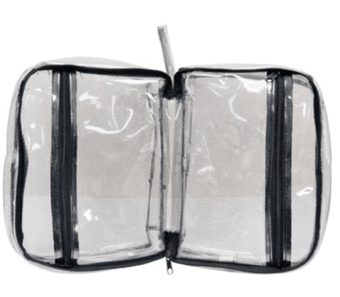 Multi - Compartment Tote - Clear - DK BEAUTY