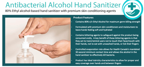 Hand Sanitizer 1 - Litre Pump - DK BEAUTY