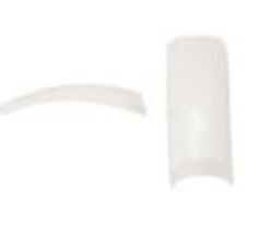 Nouveau Nails Tips 100 Ct - Natural Shallow Well - DK BEAUTY