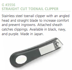 Ultra Straight Cut Toenail Clipper - Stainless - DK BEAUTY