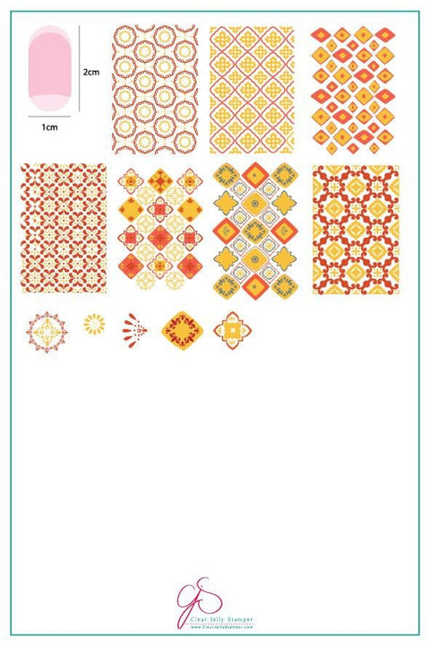 Clear Jelly Stamper - Talavera - DK BEAUTY
