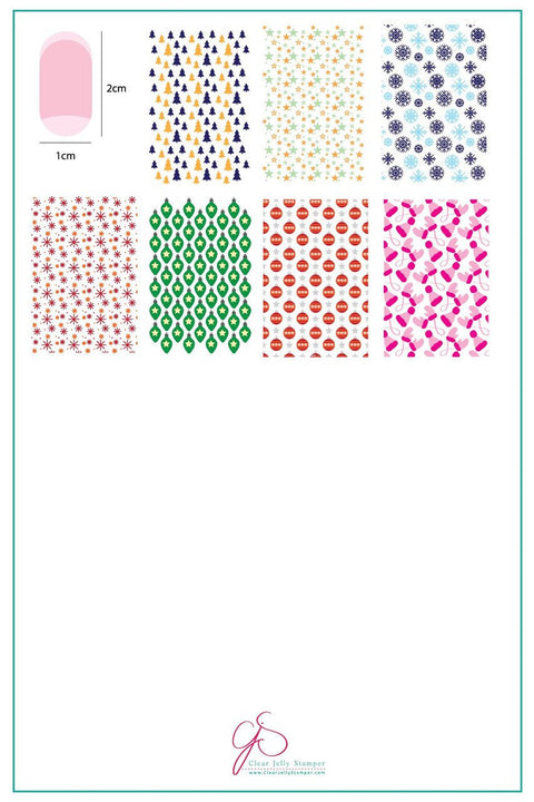 Clear Jelly Stamper Pretty Paper - Jolly - DK BEAUTY