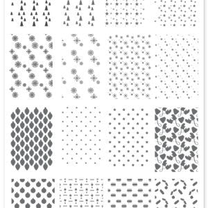 Clear Jelly Stamper Pretty Paper - Jolly - DK BEAUTY