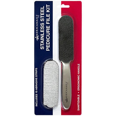 EasyPeel Stainless Steel File Pedicure File Kit - DK BEAUTY