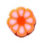 FIMO Orange Flowers (10 piece) - DK BEAUTY