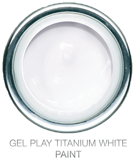 Akzentz Gel Play© Paint Titanium White - DK BEAUTY