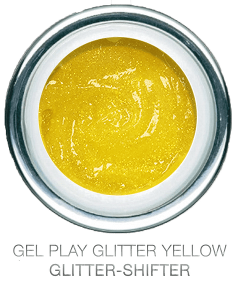 Akzentz© Gel Play Glitter Shifter Yellow*D - DK BEAUTY