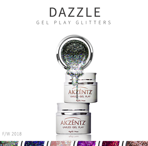 Akzentz© Gel Play Dazzle Rosy - DK BEAUTY
