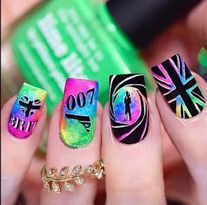 Clear Jelly Stamper - Best of British - DK BEAUTY