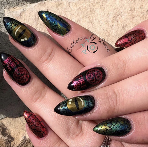 Clear Jelly Stamper - Winter is Coming - DK BEAUTY