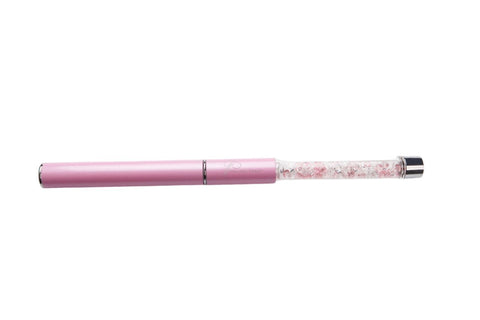 CJS Pink Short Bristle Clean Up Brush - DK BEAUTY