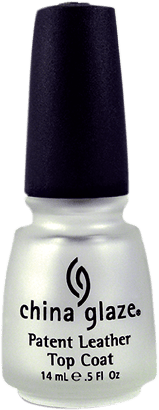 China Glaze Patent Leather Top Coat - DK BEAUTY