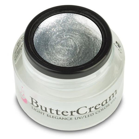 Light Elegance Buttercream 'Silver Metallic' - DK BEAUTY