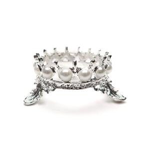 CJS The Crown Brush Holder Antique - DK BEAUTY