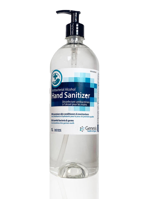 one liter hand sanitizer 80 percent alcohol 