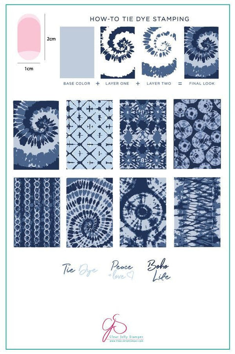 Clear Jelly Stamper - Boho Life - DK BEAUTY