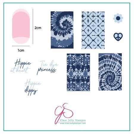Clear Jelly Stamper - Lil Boho Life - DK BEAUTY