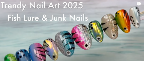Junk Nails & Fish Lure Nails?  Check it out! - DK BEAUTY