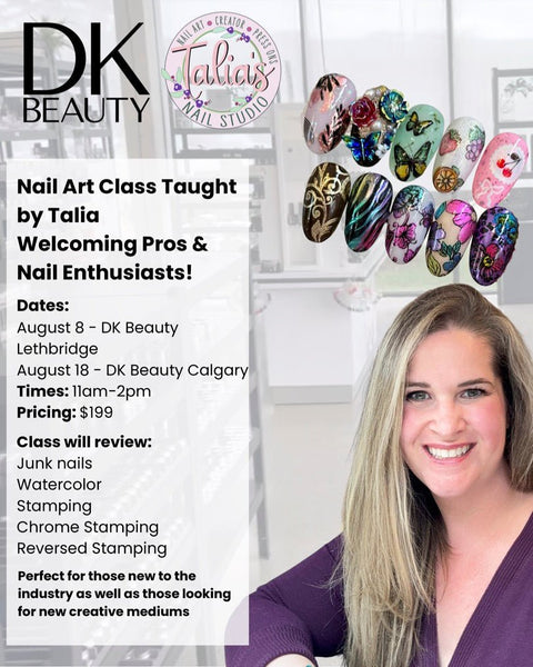 Don't Miss Talia's Classes at DK Beauty - DK BEAUTY