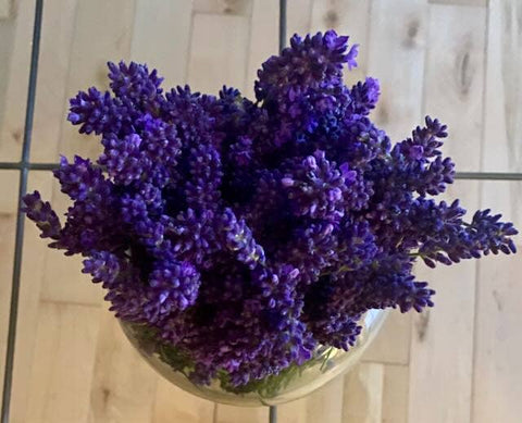Lavender Creek Farm - Dried English Lavender Bouquets - Deep Purple