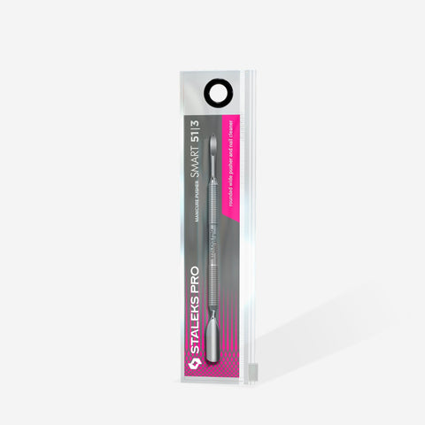 STALEKS SMART 51 Type 3 Pusher – Rounded Wide & Nail Cleaner