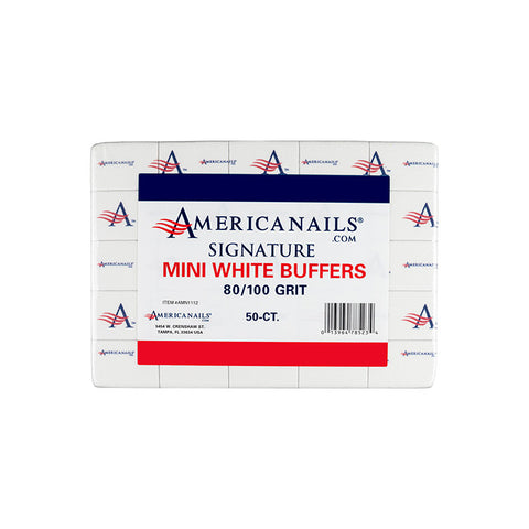 AmericaNails Mini White Buffers