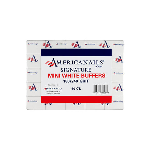AmericaNails Mini White Buffers