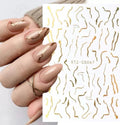 Glitter Mix Metallic Decals - DK BEAUTY