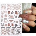 Glitter Mix Christmas Decals - DK BEAUTY