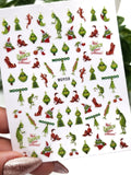 Glitter Mix Christmas Decals - DK BEAUTY