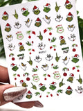Glitter Mix Christmas Decals - DK BEAUTY