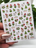 Glitter Mix Christmas Decals - DK BEAUTY