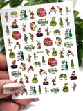 Glitter Mix Christmas Decals - DK BEAUTY
