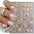 Glitter Mix Metallic Decals - DK BEAUTY
